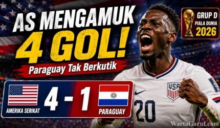 Amerika Serikat vs Paraguay 4-1, Satu Faktor Ini Bikin Paraguay Tak Berkutik 4 as vs paraguay
