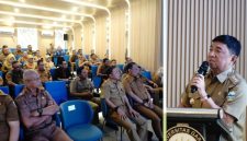 Bupati Garut Abdusy Syakur Amin memberikan arahan dalam Sosialisasi Pembangunan dan Penerapan Manajemen Talenta ASN di Kampus 4 Universitas Garut, Selasa (9/6/2026).