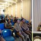 Bupati Garut Abdusy Syakur Amin memberikan arahan dalam Sosialisasi Pembangunan dan Penerapan Manajemen Talenta ASN di Kampus 4 Universitas Garut, Selasa (9/6/2026).
