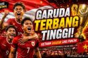 Evandra Florasta merayakan gol penalti kemenangan yang membawa Timnas Indonesia U-19 mengalahkan Vietnam 2-1 dan lolos ke semifinal Piala AFF U-19 2026 sebagai juara Grup A