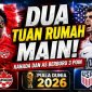 Pemain Amerika Serikat dan Kanada bersiap menjalani laga perdana fase grup Piala Dunia 2026 di hadapan pendukung tuan rumah pada Sabtu (13/6/2026).