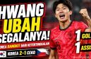 Hwang In-beom merayakan gol penyama kedudukan saat Korea Selatan bangkit mengalahkan Republik Ceko 2-1 pada laga Grup A Piala Dunia 2026.