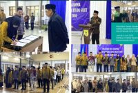 Ketua Pembina Yayasan Dharma Husada Insani Garut (YDHIG), Dr. H. Hadiat, M.A., melantik Senat Akademik Institut Kesehatan Karsa Husada Garut (IKKHG) periode 2026–2030 di Kampus 1 IKKHG, Garut, Kamis (5/6/2026).