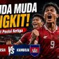 Pemain Timnas Indonesia U-19 menjalani persiapan jelang menghadapi Kamboja dalam laga perebutan peringkat ketiga Piala AFF U-19 2026 di Stadion Utama Sumatra Utara.