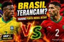 Pemain Brasil dan Maroko bersiap menjalani duel panas Grup C Piala Dunia FIFA 2026 di Stadion MetLife, New Jersey, Minggu (14/6/2026)