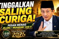 Kepala Kantor Kementerian Agama Kabupaten Garut, Dr. H. Saepulloh, M.Pd.I., mengajak masyarakat menjadikan Tahun Baru Islam 1448 Hijriah sebagai momentum memperkuat persatuan, kepedulian sosial, dan perubahan diri menuju kehidupan yang lebih baik.