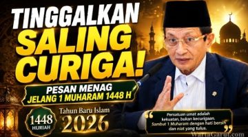 Kepala Kantor Kementerian Agama Kabupaten Garut, Dr. H. Saepulloh, M.Pd.I., mengajak masyarakat menjadikan Tahun Baru Islam 1448 Hijriah sebagai momentum memperkuat persatuan, kepedulian sosial, dan perubahan diri menuju kehidupan yang lebih baik.