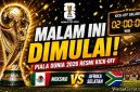 Para pemain Timnas Meksiko bersiap menjelang pertandingan pembuka Piala Dunia 2026 melawan Afrika Selatan yang digelar pada Jumat dini hari WIB.