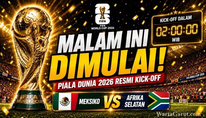 Para pemain Timnas Meksiko bersiap menjelang pertandingan pembuka Piala Dunia 2026 melawan Afrika Selatan yang digelar pada Jumat dini hari WIB.