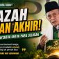 Pendiri Pondok Pesantren Nurul Huda Cibojong, KH Muhammad Nuh Addawami, menyampaikan amanah kepada lulusan MTs Nurul Huda Angkatan ke-32 di Kecamatan Cisurupan, Kabupaten Garut.