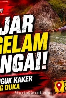 Tragis, Pelajar Asal Peundeuy Meninggal Terseret Arus Sungai Cikaengan di Cibalong