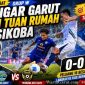 Pemain Persigar Garut berduel dengan pemain Persikoba Kota Batu pada laga Grup W Babak 32 Besar Liga 4 Piala Presiden 2026 di Stadion Gelora Brantas, Kota Batu, Rabu (10/6/2026). Persigar berhasil membawa pulang satu poin usai bermain imbang 0-0.