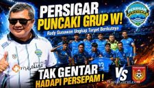 Rudy Gunawan Siap Hadapi Persepam usai Persigar mengalahkan Persemay Maybrat 1-0 dalam laga Grup W Babak 32 Besar Liga 4 Piala Presiden 2026 di Stadion Gelora Brantas, Kota Batu, Jawa Timur.