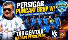 Persigar Garut vs Persemay 1-0, Rudy Gunawan Tak Gentar Hadapi Juara Jatim dan Bidik 16 Besar