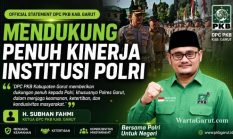 PKB Garut Nyatakan Dukungan Penuh untuk Polri Jaga Kondusivitas Daerah
