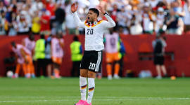 Deniz Undav merayakan gol yang membawa Jerman menang 2-1 atas Pantai Gading dan memastikan langkah ke fase gugur Piala Dunia FIFA 2026 di Toronto (Doc: FIFA.com)