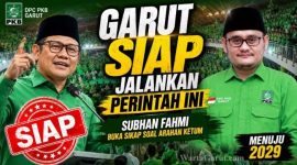 Ketua DPC PKB Garut H Subhan Fahmi, S.IP., menghadiri PKB Jabar Fest di Bandung dan menyatakan dukungannya terhadap instruksi Ketua Umum PKB Muhaimin Iskandar untuk memperkuat konsolidasi hingga tingkat kecamatan.