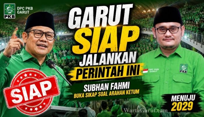Ketua DPC PKB Garut H Subhan Fahmi, S.IP., menghadiri PKB Jabar Fest di Bandung dan menyatakan dukungannya terhadap instruksi Ketua Umum PKB Muhaimin Iskandar untuk memperkuat konsolidasi hingga tingkat kecamatan.