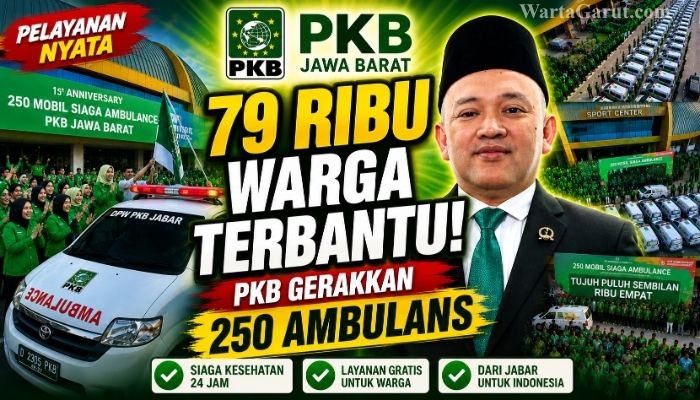 250 Ambulans PKB Bantu 79 Ribu Warga Jabar, H. Aceng Malki: Pengabdian Harus Terus Diperluas