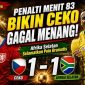 Ceko Ditahan Afrika Selatan 1-1, Penalti Menit 83 Ubah Klasemen Grup A