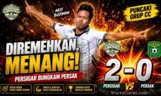 Persigar Garut Taklukkan Persak 2-0, Langsung Pimpin Grup 16 Besar Liga 4