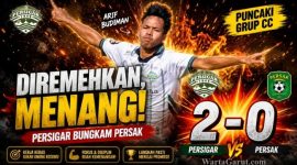 Persigar Garut Taklukkan Persak 2-0, Langsung Pimpin Grup 16 Besar Liga 4