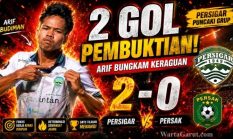 Persigar vs Persak, Dua Gol Arif Budiman Bawa Persigar Garut Pecah Prediksi di Liga 4