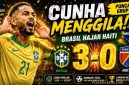 2 Gol Matheus Cunha Antar Brasil Puncaki Grup C Piala Dunia 2026