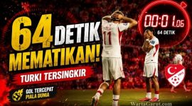 Gol 64 Detik Paraguay Akhiri Perjalanan Turki di Piala Dunia 2026