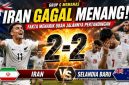 Iran vs Selandia Baru 2-2, Ada Fakta Menarik yang Mengubah Jalannya Pertandingan