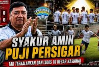 Persigar Garut Tak Terkalahkan dan Lolos 16 Besar, Bupati Garut Apresiasi Perjuangan Tim dan Rudy Gunawan