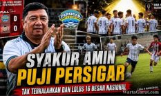 Persigar Garut Tak Terkalahkan dan Lolos 16 Besar, Bupati Garut Apresiasi Perjuangan Tim dan Rudy Gunawan