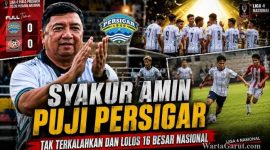 Persigar Garut Tak Terkalahkan dan Lolos 16 Besar, Bupati Garut Apresiasi Perjuangan Tim dan Rudy Gunawan