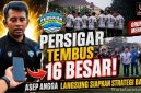 Pelatih Persigar Garut Asep Angga Permadi memberikan instruksi usai laga kontra Persepam Pamekasan. Persigar Garut memastikan tiket babak 16 besar Piala Presiden 2026 setelah bermain imbang 0-0 di Stadion Cakrawala Universitas Negeri Malang.