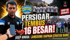 Pelatih Persigar Garut Asep Angga Permadi memberikan instruksi usai laga kontra Persepam Pamekasan. Persigar Garut memastikan tiket babak 16 besar Piala Presiden 2026 setelah bermain imbang 0-0 di Stadion Cakrawala Universitas Negeri Malang.