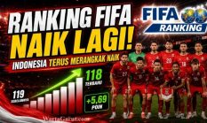 Ranking FIFA Indonesia Usai Kalahkan Mozambik: Garuda Tempel Sudan, Selisih Tinggal 0,08 Poin