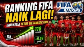 Ranking FIFA Indonesia Usai Kalahkan Mozambik: Garuda Tempel Sudan, Selisih Tinggal 0,08 Poin