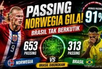 Brazil vs Norwegia: Passing Akurat Jadi Kunci Kemenangan Norwegia atas Brasil