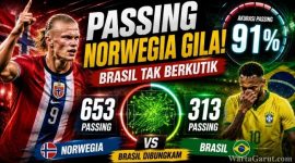 Brazil vs Norwegia: Passing Akurat Jadi Kunci Kemenangan Norwegia atas Brasil