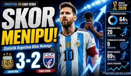 Statistik Argentina vs Cabo Verde: Dominasi Albiceleste Terbukti, Penguasaan Bola 64 Persen hingga 20 Tembakan 2 ARGENTINV CABO VERDE