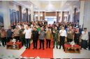 Wakil Ketua DPRD Garut H. Subhan Fahmi menghadiri pembukaan Kemah Bela Negara 2026 bersama Bupati Garut dan Kepala BNPT RI.