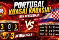 Head to Head Portugal vs Kroasia: Selecao Lebih Dominan dalam 5 Pertemuan Terakhir