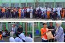 Anggota DPD RI Provinsi Jawa Barat, Agita Nurfianti, S.Psi., memberikan motivasi kepada peserta Masa Pengenalan Lingkungan Sekolah (MPLS) di Khaira Ummah Kabupaten Cirebon, Kamis (16/7/2026).