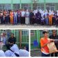 Anggota DPD RI Provinsi Jawa Barat, Agita Nurfianti, S.Psi., memberikan motivasi kepada peserta Masa Pengenalan Lingkungan Sekolah (MPLS) di Khaira Ummah Kabupaten Cirebon, Kamis (16/7/2026).