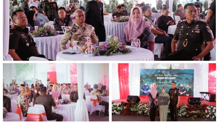 Hj Mila Meliana Apresiasi dan Sampaikan Harapan Besar dalam Sertijab Dandim 0611 Garut