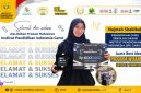 Mahasiswa IPI Garut Najmah Shabibah menerima penghargaan Juara Best Ideasi Program WiraHebat Batch 4.0 Tahun 2026.