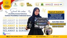 Mahasiswa IPI Garut Najmah Shabibah menerima penghargaan Juara Best Ideasi Program WiraHebat Batch 4.0 Tahun 2026.