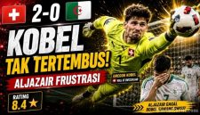 Gregor Kobel tampil gemilang saat Swiss mengalahkan Aljazair 2-0 di Piala Dunia FIFA 2026