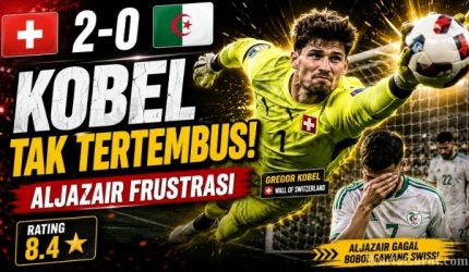 Rating Pemain Swiss vs Aljazair: Kobel Jadi Man of The Match 5 Luka Modric mencoba membawa Kroasia bangkit saat menghadapi Portugal pada babak gugur Piala Dunia FIFA 2026 1 1
