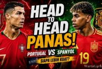 Head to Head Portugal vs Spanyol! Jadi Duel Panas Cristiano Ronaldo vs Yamal